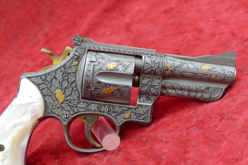 Master Engraved Smith & Wesson Pre 27 Revolver