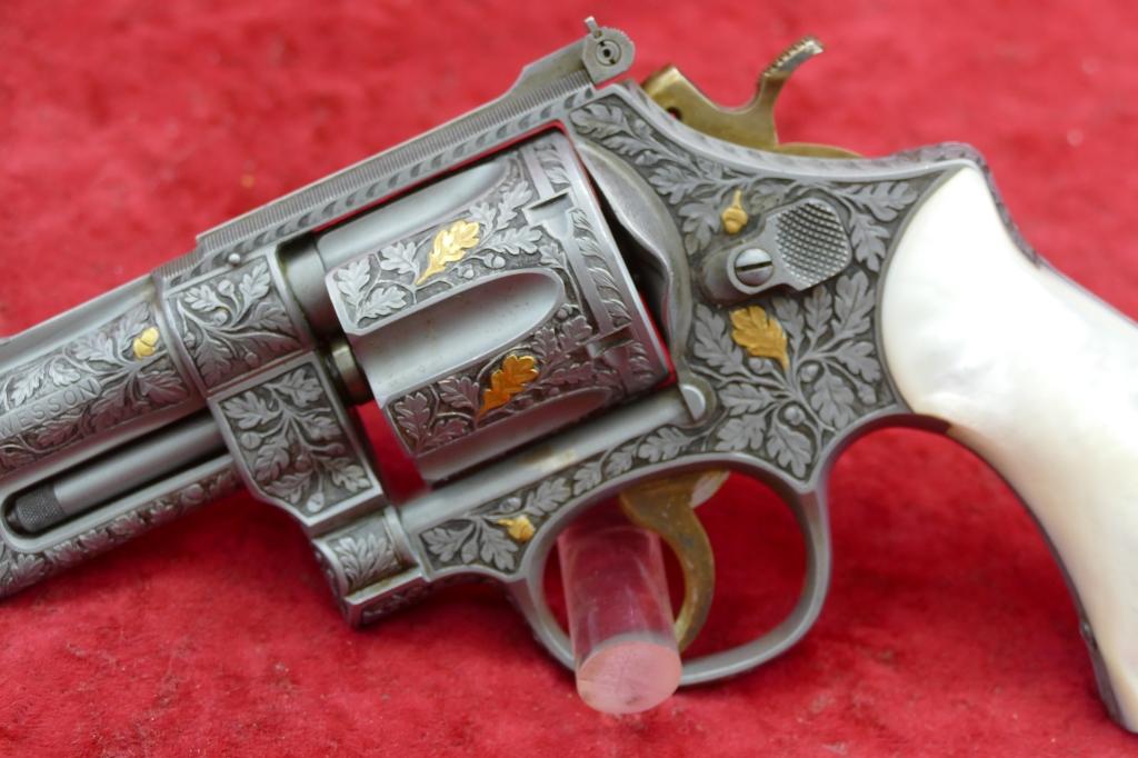 Master Engraved Smith & Wesson Pre 27 Revolver