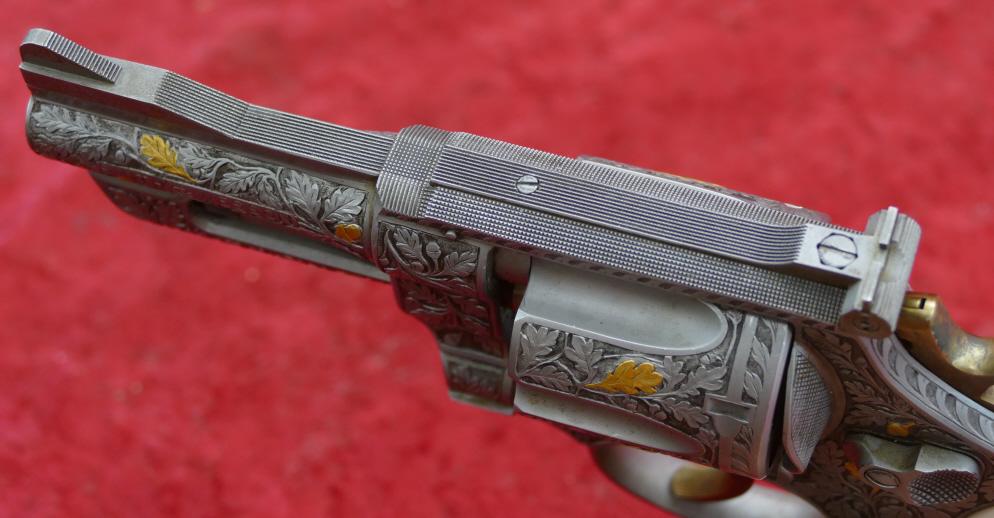 Master Engraved Smith & Wesson Pre 27 Revolver