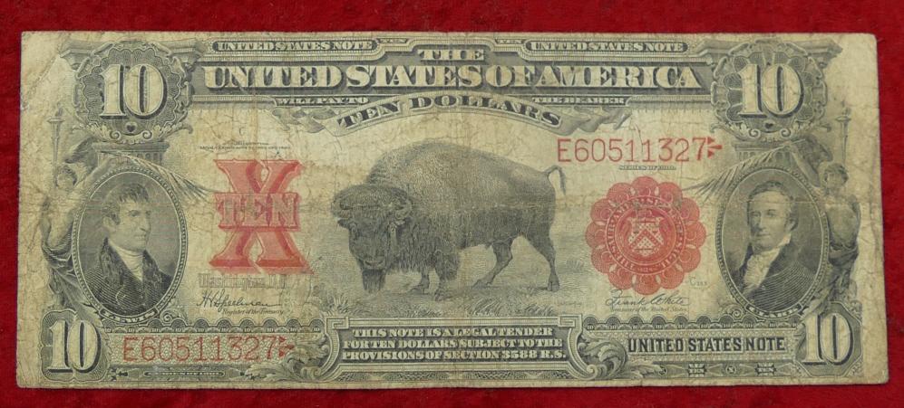 US 1901 Series $10 Blanket Bill