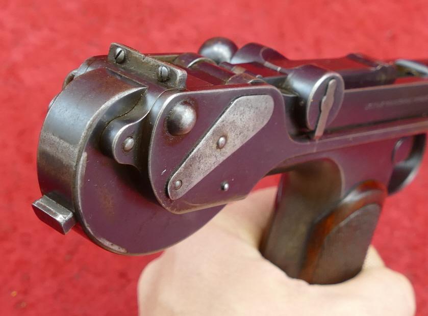 Rare C-93 Borschardt Pistol w/Shoulder Stock