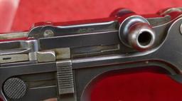 Rare C-93 Borschardt Pistol w/Shoulder Stock
