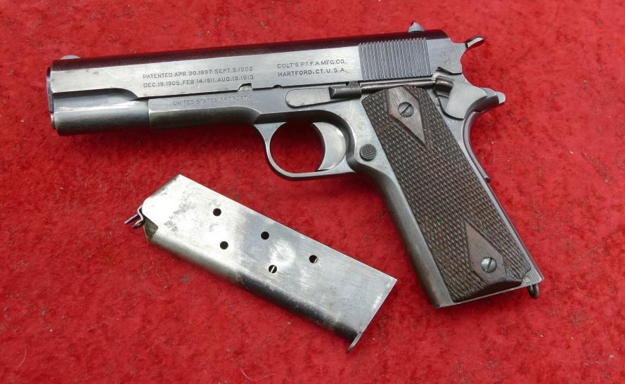 WWI Colt 1911 45 Pistol