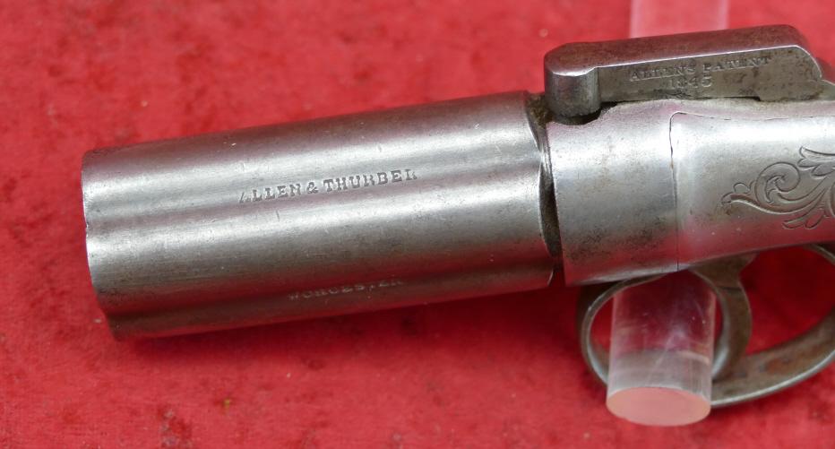 Antique Allen & Thurber 32 cal Pepperbox Pistol