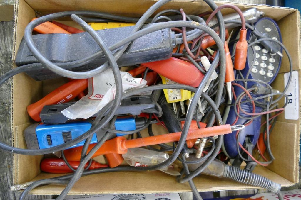 Box of Electricians Tools