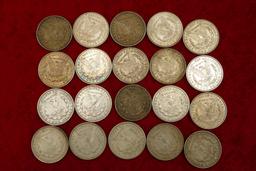 Lot of 20 Morgan Silver Dollars (C)