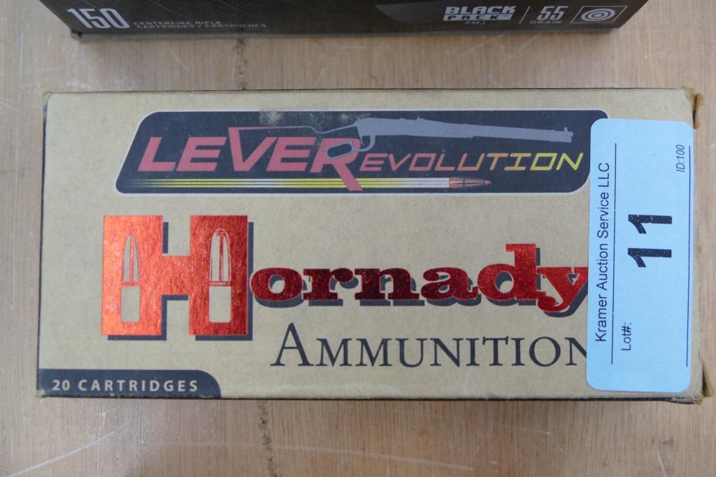 20 rds of 45-70 Hornady Leverevolution Ammo