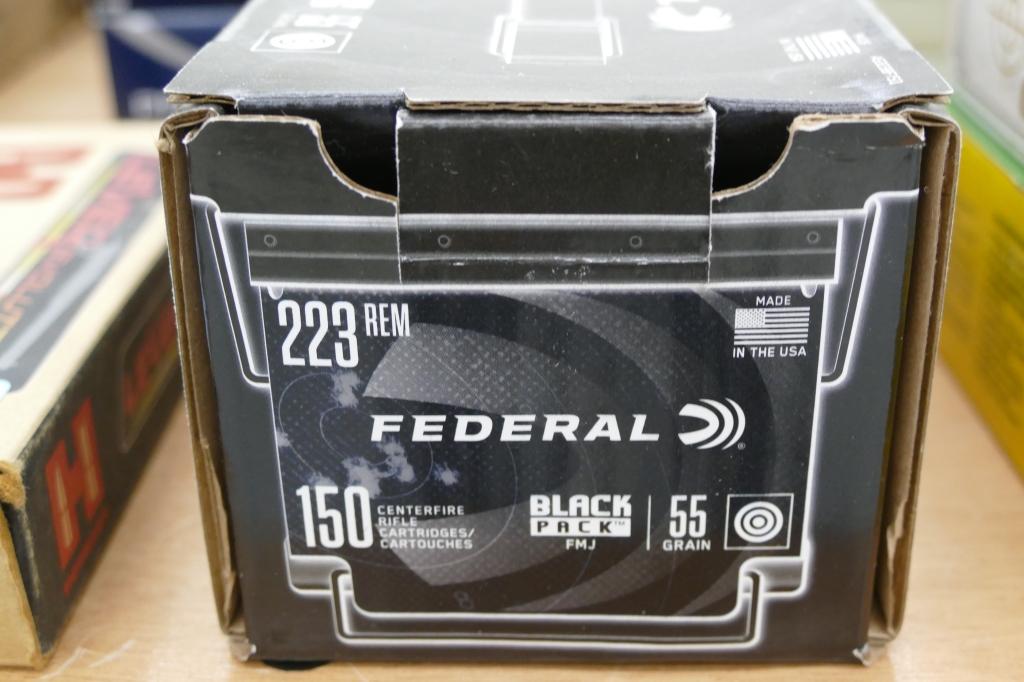 150 ct Federal 223 Ammo