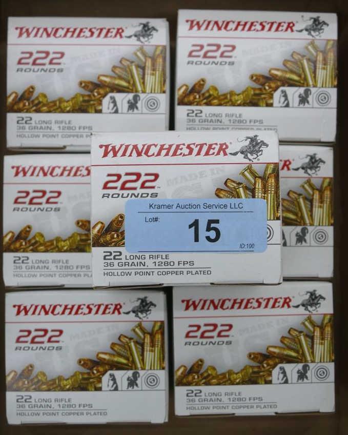 1554 rds Winchester 22 LR Ammo