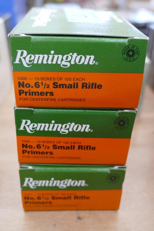 3000 ct Remington Small Rifle Primers