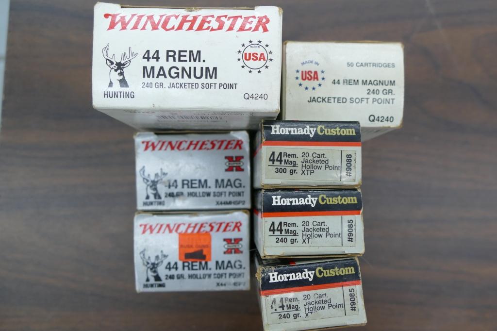 200 rds of Mixed Winchester & Hornady 44 Mag Ammo