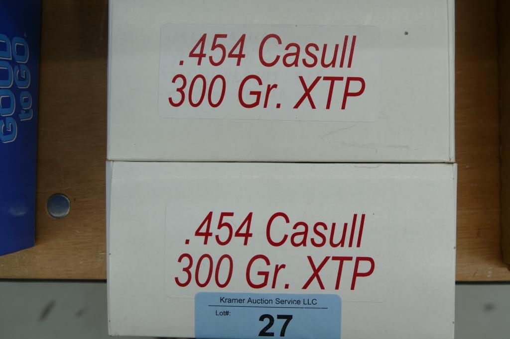 100 rds 454 Casull Ammo