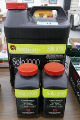 9+ lbs Accurate Solo 1000 Reloading Powder