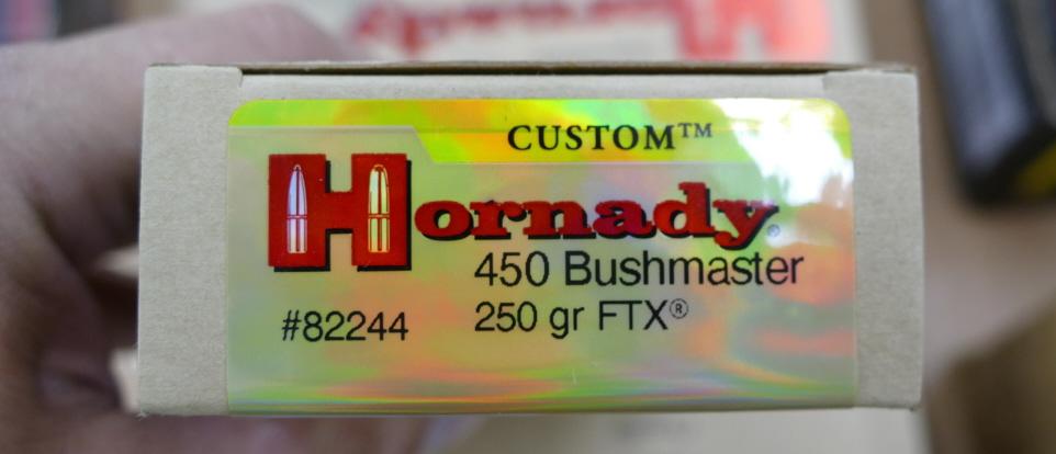 200 rds Hornady 450 Bushmaster Ammo