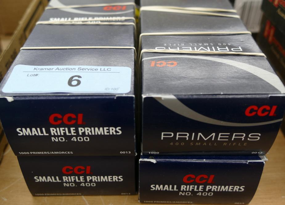 4,000 ct CCI Small Rifle Primers