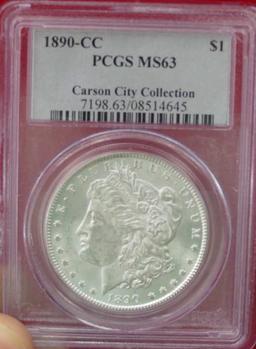 1890 Carson City Silver Dollar