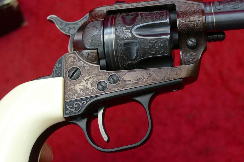 Custom Engraved Ruger Single Six Revolver