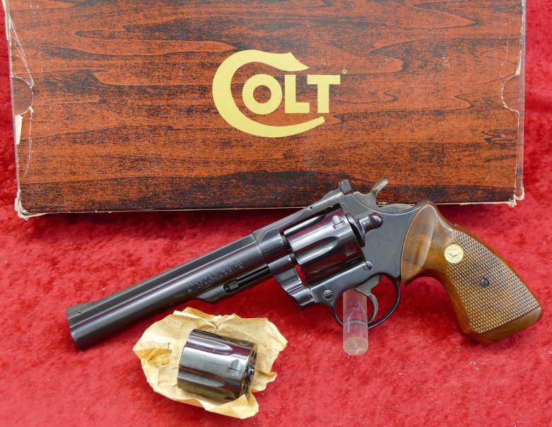 NIB Colt Trooper Mark III 22 Mag Conversion Rev