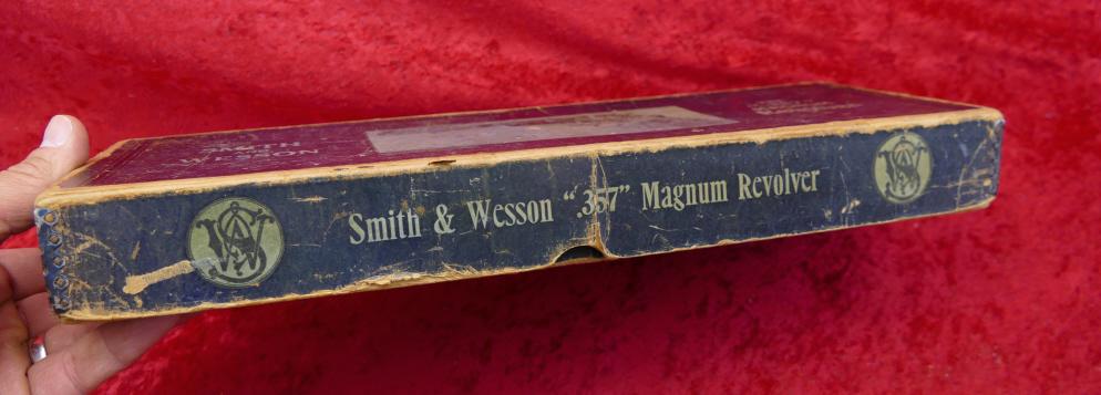 S&W Registered 357 Mag Rev w/original box & papers