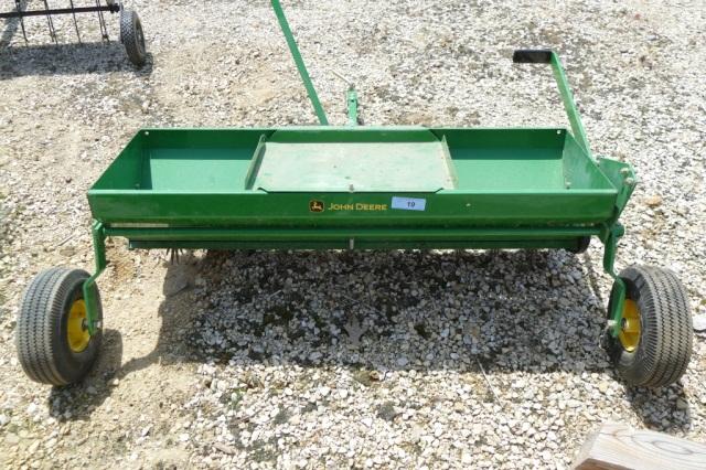 John Deere 3.5 ft lawn airator/seeder