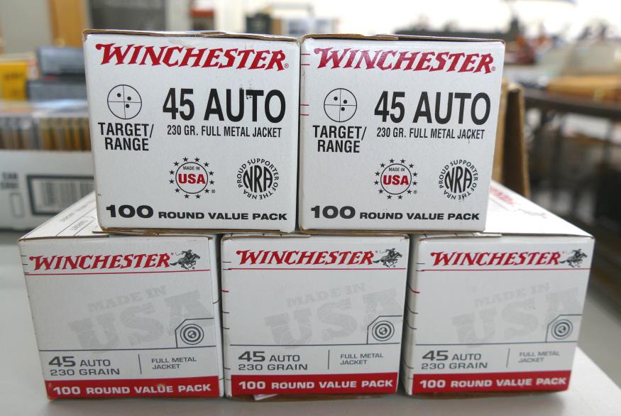 500 rds of Winchester 45 ACP Ammo