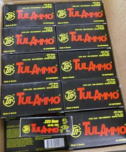 1,000 rd case TULA MMO 223 Hunting Ammo