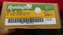 NIB Remington 700 Classic 375 H&H (RM)