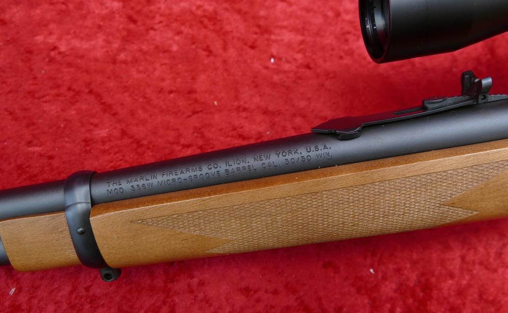 Like New Marlin Model 336W 30-30 Scoped Rifle