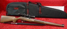 Ruger 10-22 Basket Weave Mannlicher w/scope