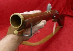 Italian Flintlock Brass Bbl Blunderbuss