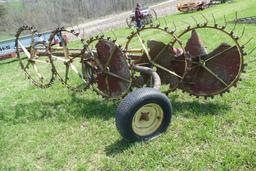 Farmhand 5 wheel rake