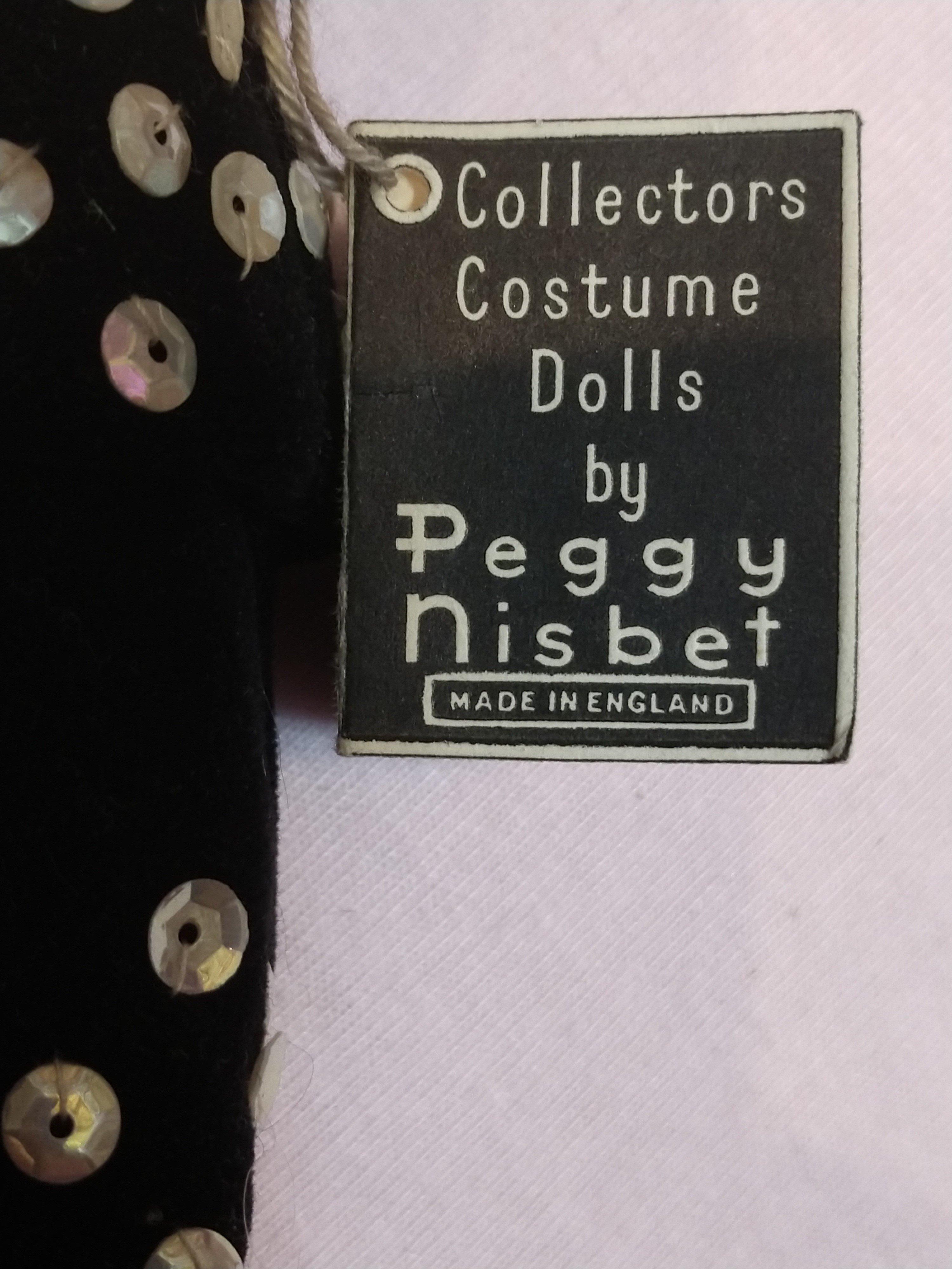 Peggy Nesbitt "pearly Queen Br/315" Made In England Accompanied By An English Cloth & Celluloid Suit