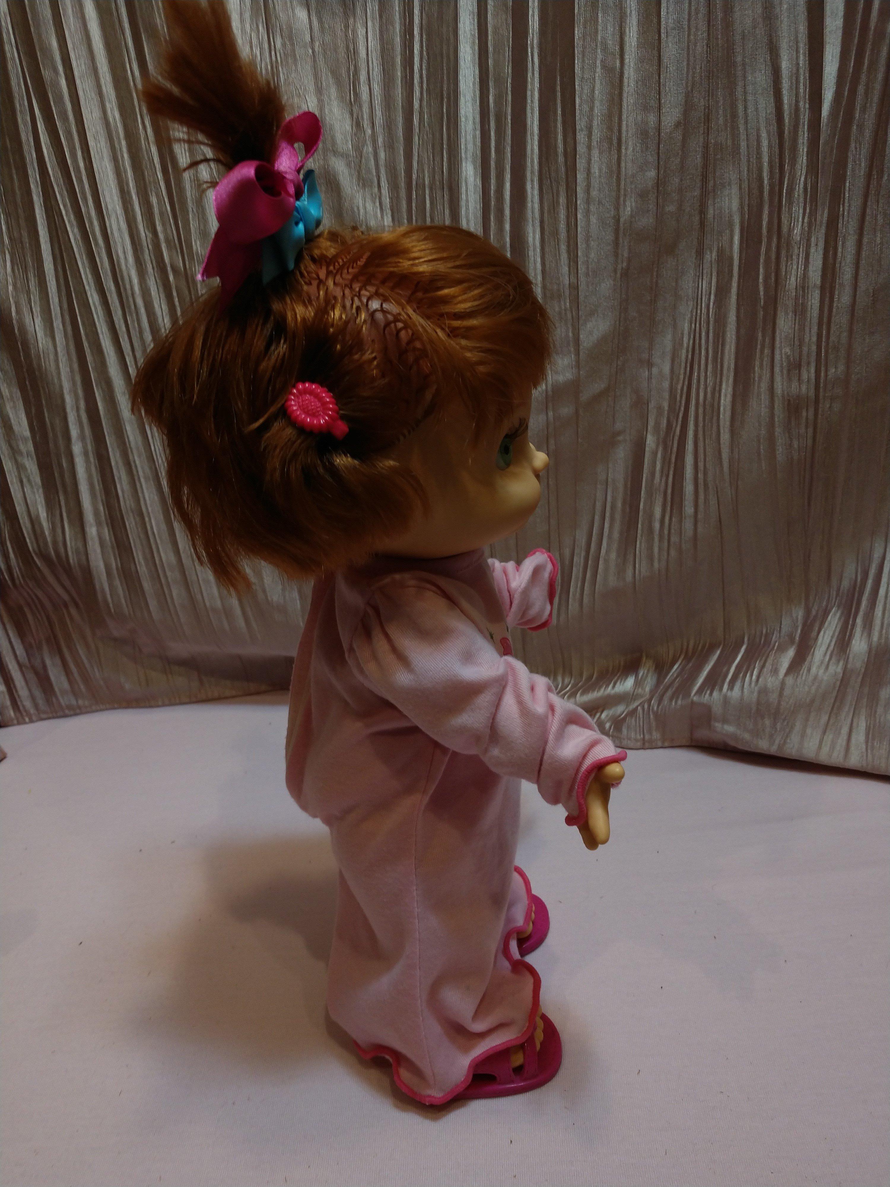 Very Rare & Cuddly Cute! 1990 Galoob Doll #9 Inlcudes Pjs, Outfit, Blanket & Comb!