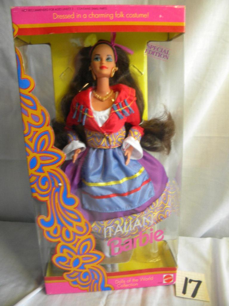 Barbie = "Italian Barbie-Dressed in Charming Folk Costume", by Mattel #2256