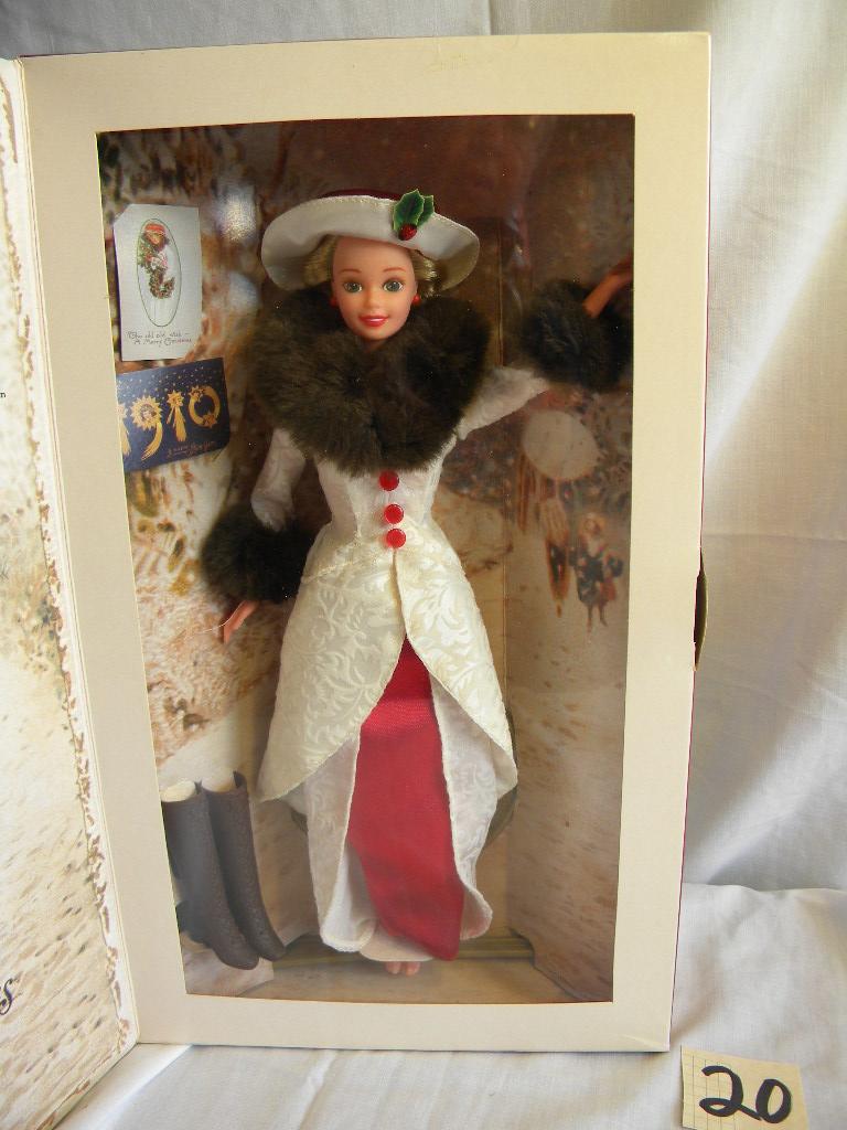 Barbie = Hallmark Special Edition, 1910 Holiday Memories" by Mattel #14106,