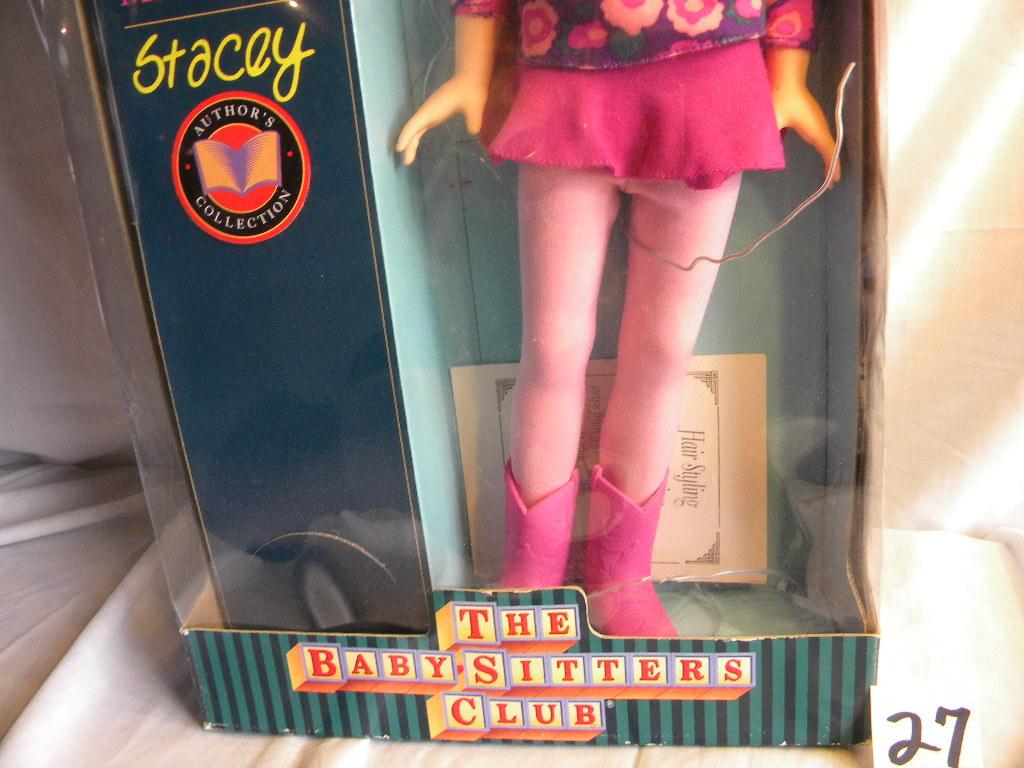 Stacy McGill, The Baby Sitters Club Authors Collection, 19"H, Original Box.