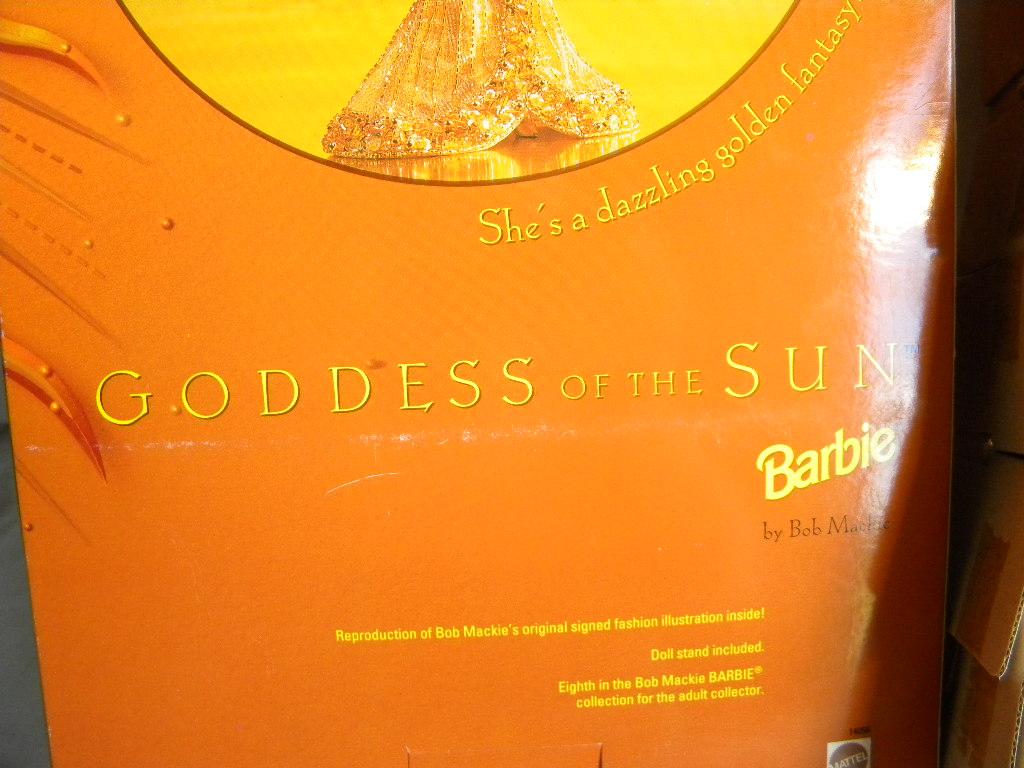 Barbie- "Goddess of the Sun", by Mattel # 14056, 15"H, Original Box.
