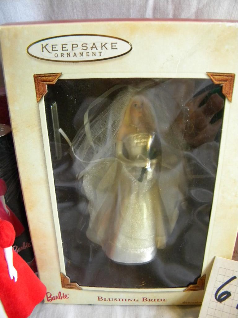 Barbie's-Hallmark Keepsake=Blushing Bride, Eden Starling, Sicilian Flame