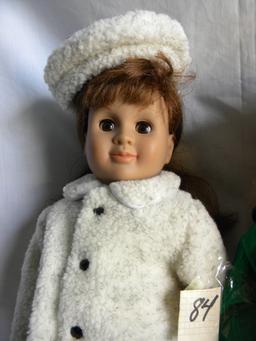 Battat Doll-1998, Vinyl, Open/close eyes, 18"H; Doll-Made in China, open/cl