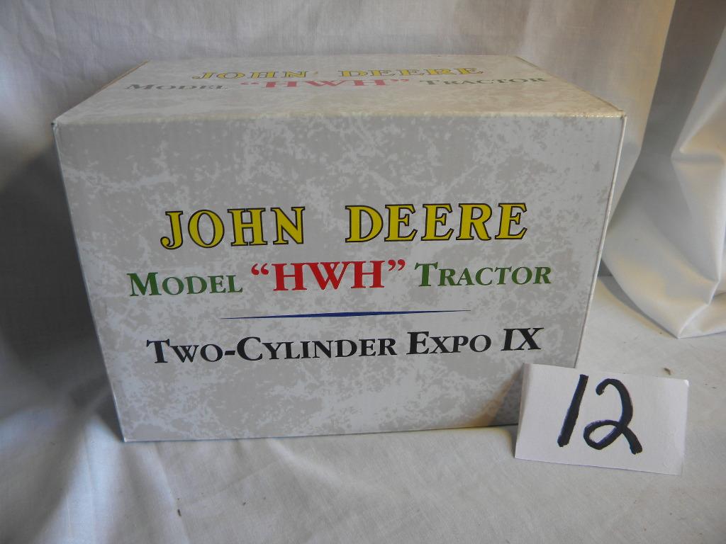 John Deere, Model Hwh, "two Cylinder Expo Ix, 1999, (china) Ertl, #16006a,