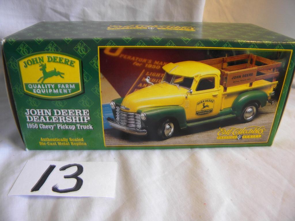 Chevrolet, 1950, "john Deere Dealership Truck", 1/25 Scale, Die Cast, Side