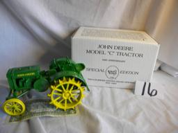 John Deere, 1928 Model C, "two Cylinder Club Grand Opening, May 1993", #570