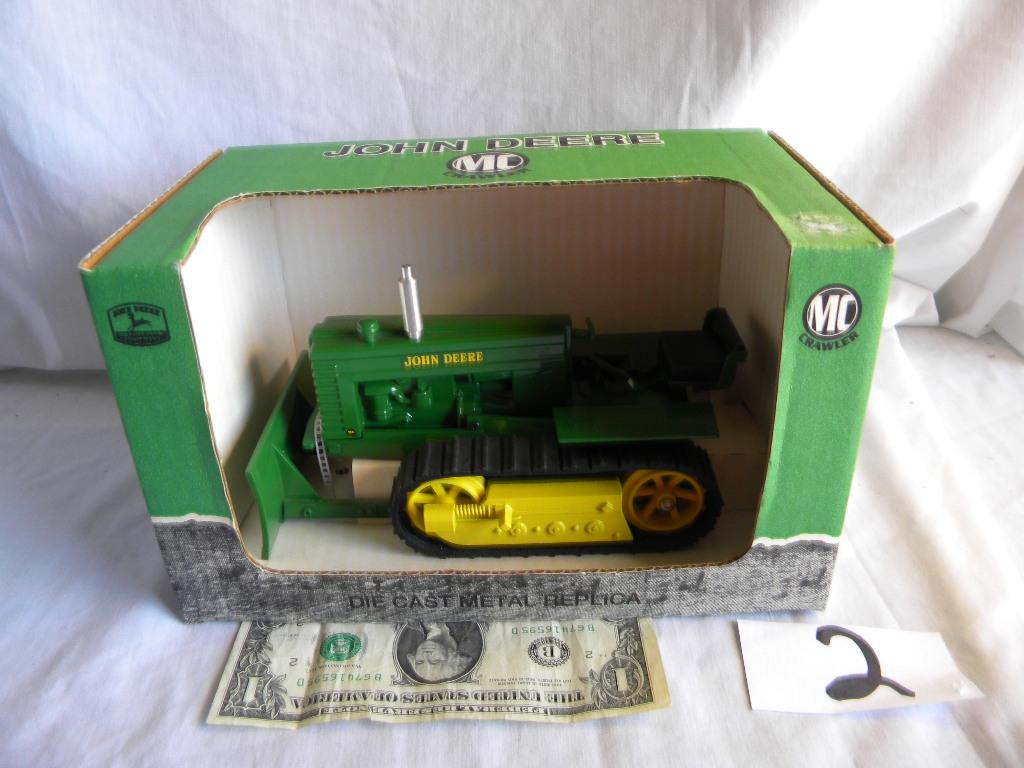 John Deere Mc, Die Cast Replica, Mfg. In Usa By Spec Cast, W/ Box.