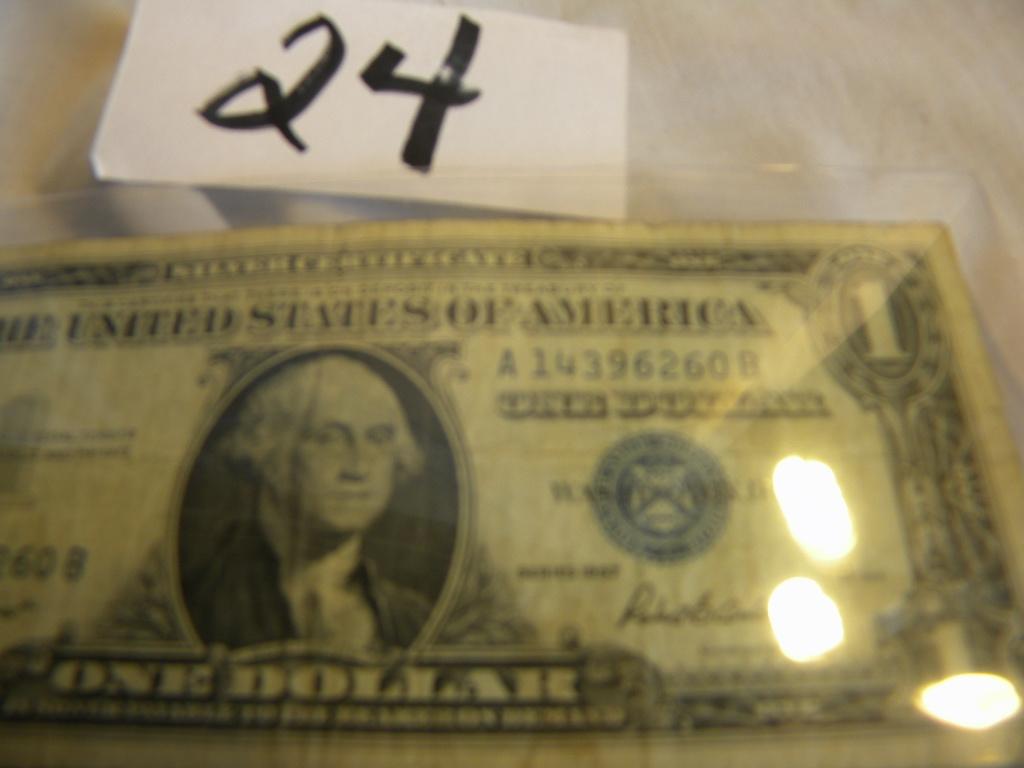 Pair Dollars=u43554717a, 1957b; A14396260b, 1957b, Both Washington Dc, (bl