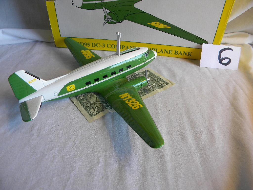 John Deere, 1930 Dc-3, Company Aircraft, Spec Cast, (china) Ertl, #45020, L