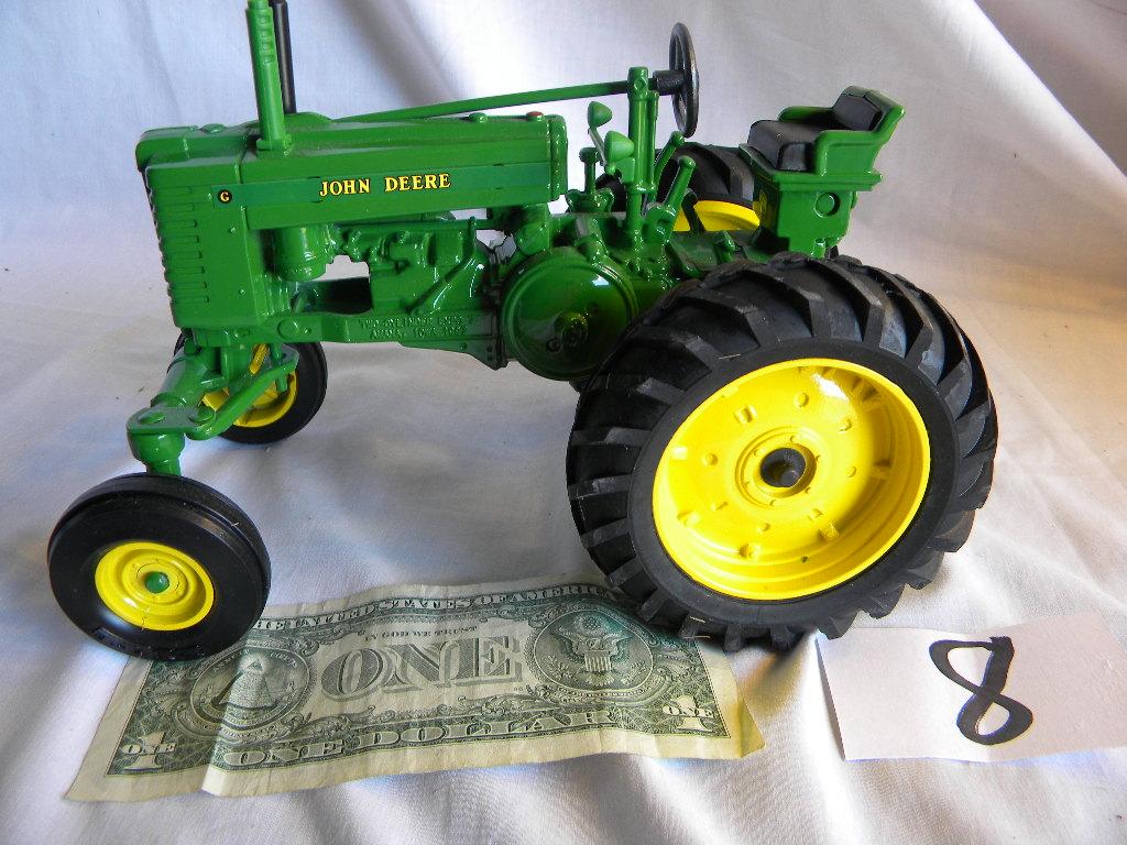 John Deere, Model G, "hi-crop", 1950-1953, 5000ta, Usa Ertl,