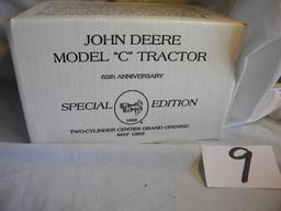 John Deere, 1928 Model C, "two Cylinder Club Grand Opening May 1993", #5700