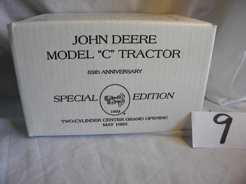 John Deere, 1928 Model C, "two Cylinder Club Grand Opening May 1993", #5700