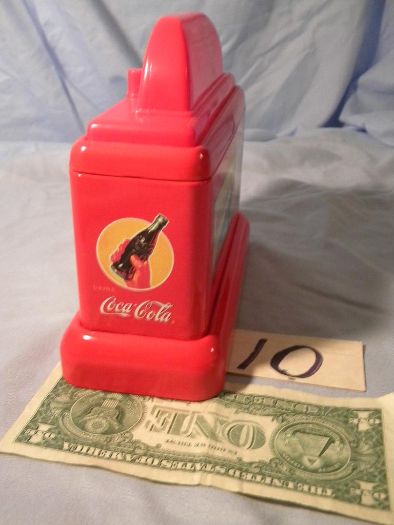 Coca Cola = Juke Box  replica  coin bank