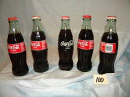 Coca Cola=full Bottles W/carton-jeremy Mayfield, Kyle Petty, Bobby Labonte,